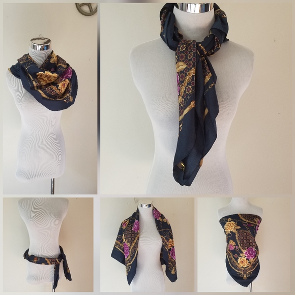 Liz Sinclair Floral Scarf - Picture 2 of 8